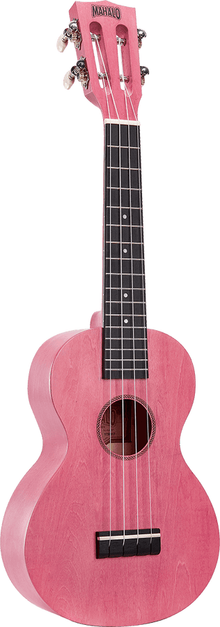 Ukulele Island Concert Coral Pink + Hülle