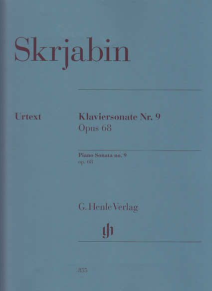 SKRJABIN ALEXANDER - Klaviersonate Nr. 9 Op. 68