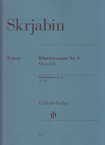 SKRJABIN ALEXANDER - PIANO SONATA NO. 9 OP. 68