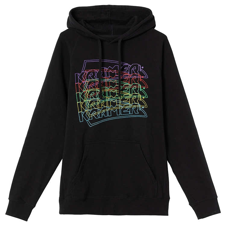 "M" Kramer Neon-Kapuzenpullover (Schwarz)