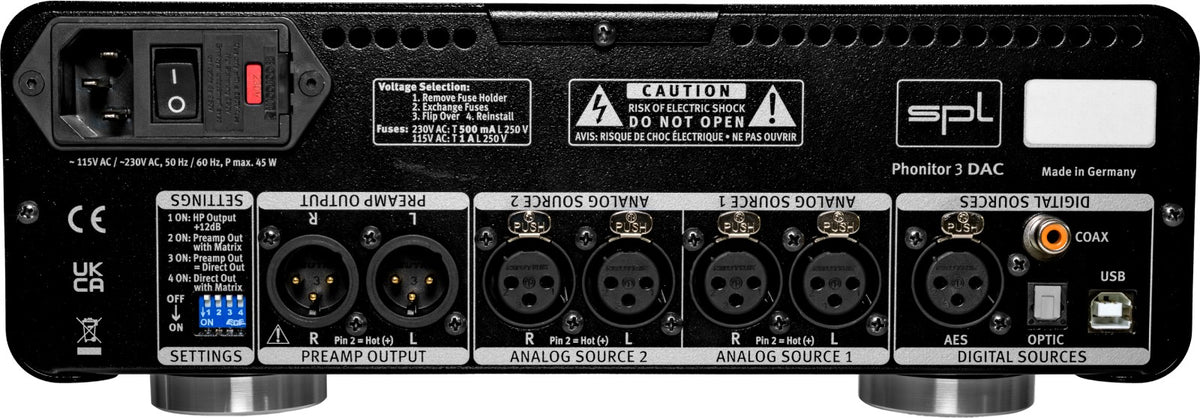 Phonitor 3 DAC + Expansion Rack