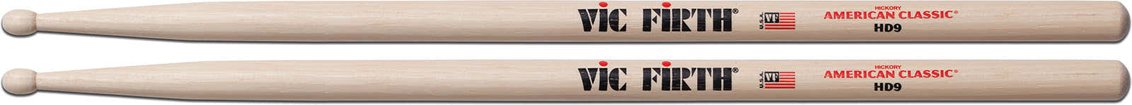 AMERICAN CLASSIC HICKORY HD9 DRUMSTICKS