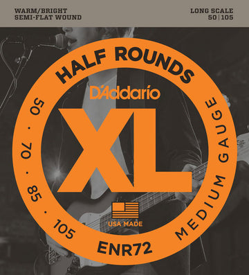 ENR72 Halbrund, lange Mensur, Medium 50-105
