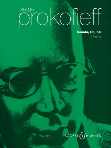 PROKOFIEV S. - SONATA FOR TWO VIOLINS OP. 56 - 2 VIOLINS