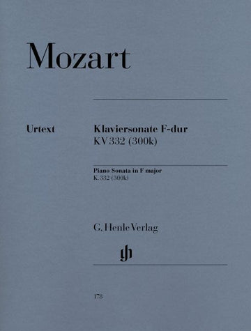 Mozart W.a. - Piano Sonata F Major K. 332 (300K)