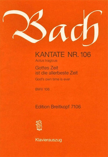 J.S. - Kate 106 Gottes Zeit Ist - Ch Choeur Piano