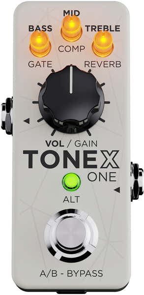 Ik Multimedia ToneX One Weiß LTD Brown Sound