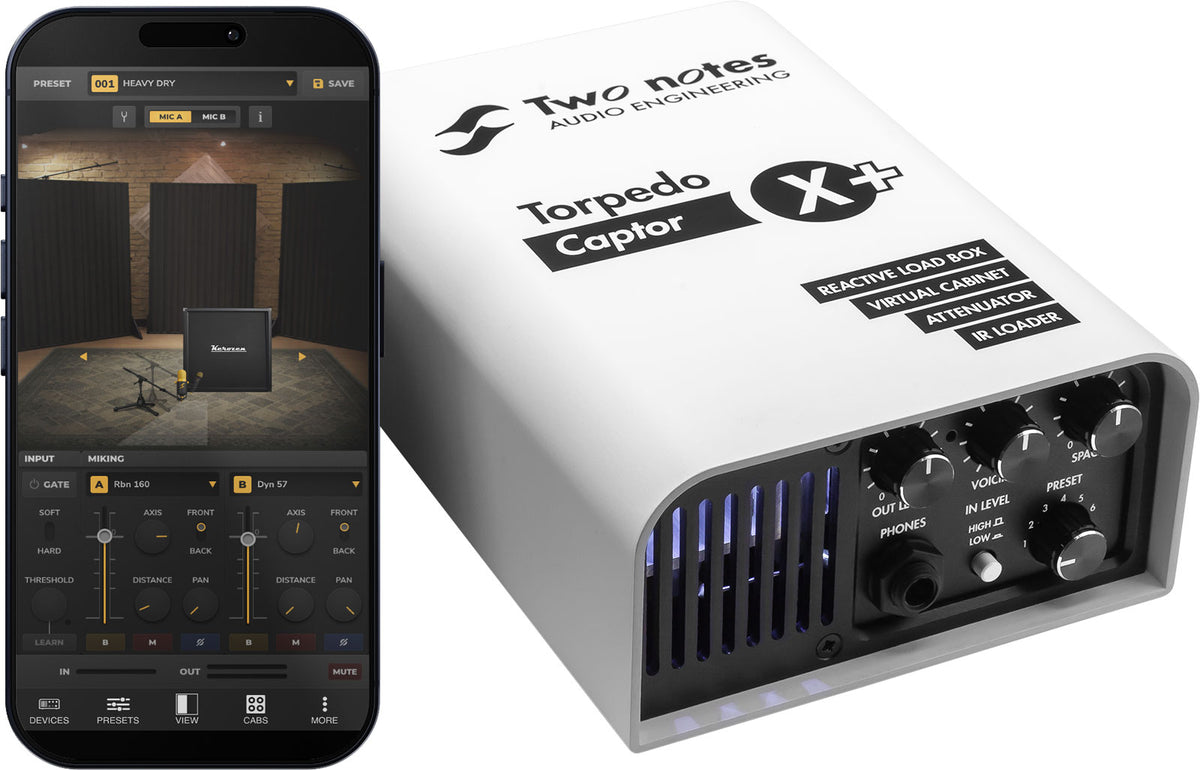 Two Notes Torpedo Captor X + 8 Ohms