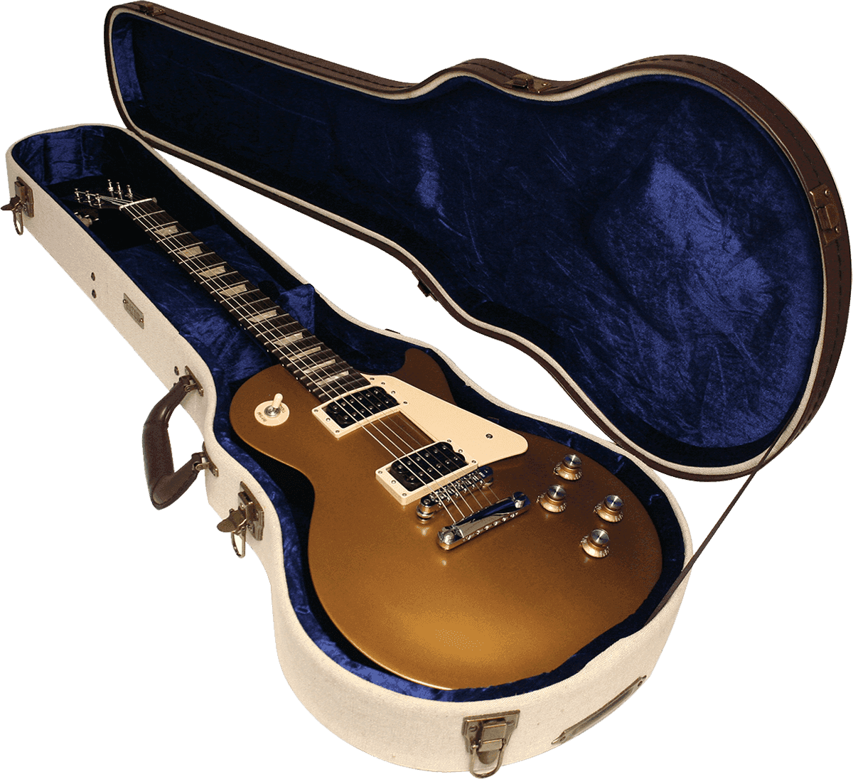Koffer Les Paul Beige aus Holz Deluxe - GW