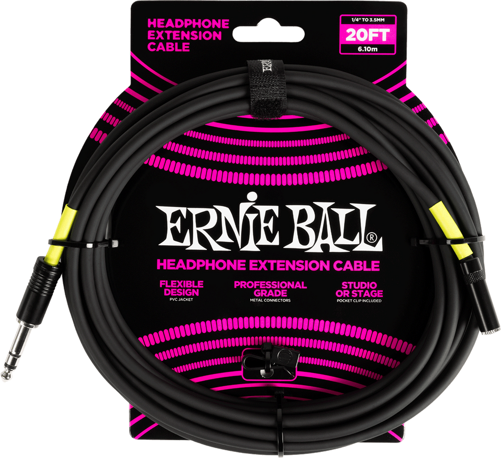 Effects Stereo-Klinkenverlängerung Auf Mini-Klinke 6M Schwarz