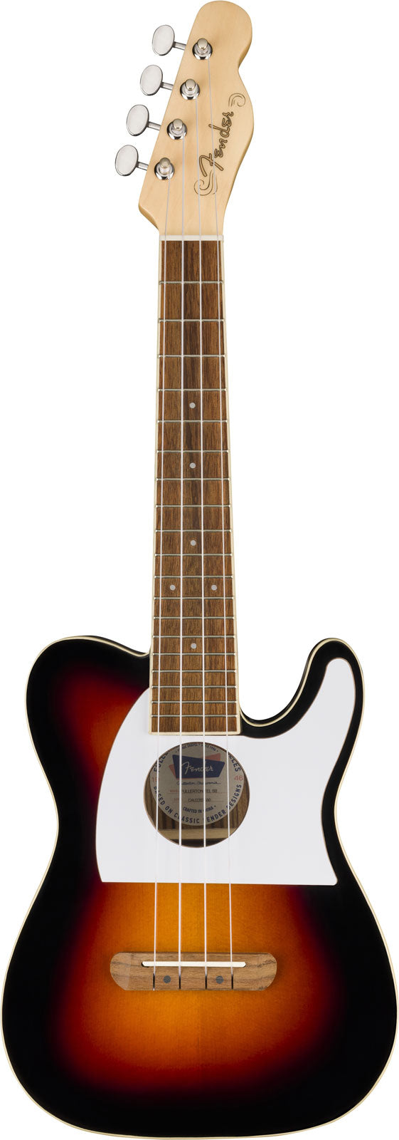 Telecaster Fullerton Uke WN 2-Farben-Sunburst