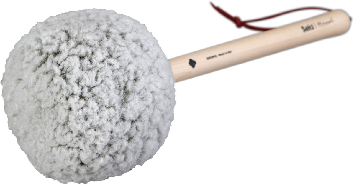 Gongschlägel Vikrampal " Natural Balance" - Groß, frostiges Olivblau