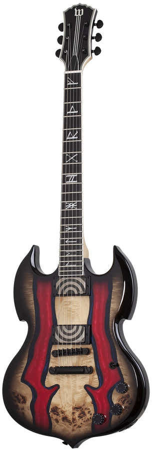 Audio Barbarian Signatur Zakk Wylde Sonderedition Blood River Burl