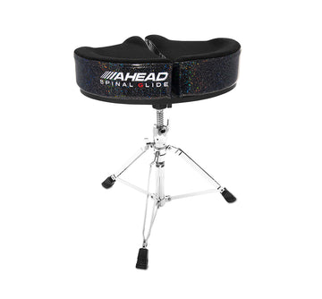 SPG-BS-3 DRUM THRONE SPINAL-G BLACK SPARKLE- 3 LEG BASE