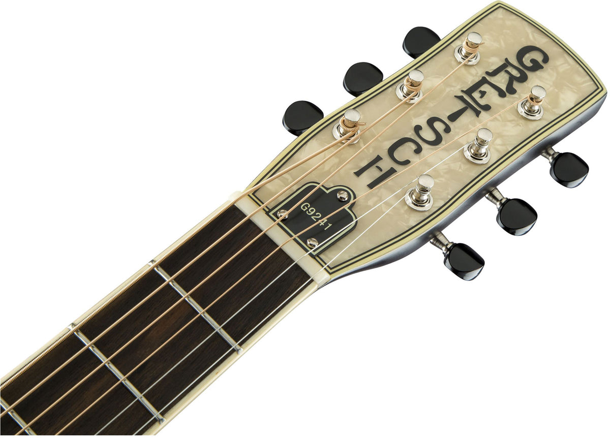 G9240 Alligator Resonatorgitarre mit Round-Neck und Biscuit-Cone, 2-Color Sunburst