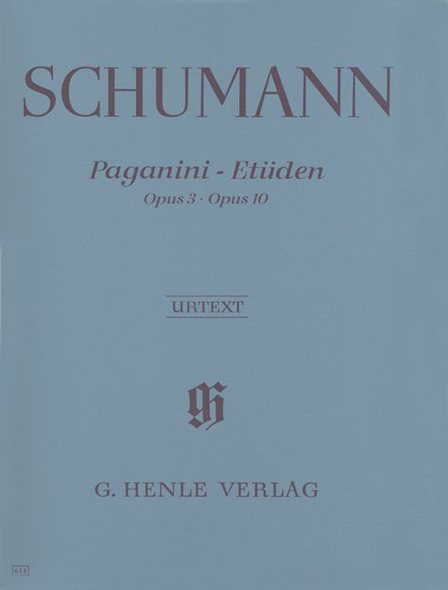 Schumann R. - PAGANINI-Etüden Op. 3 und Op. 10