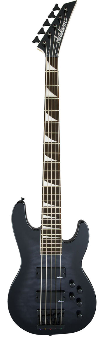 JS3Vq Konzertbass Js Ama Transparentes Schwarz Burst