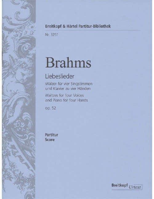 BRAHMS J. - LIEBESLIEDER OP. 52 (WALZER)
