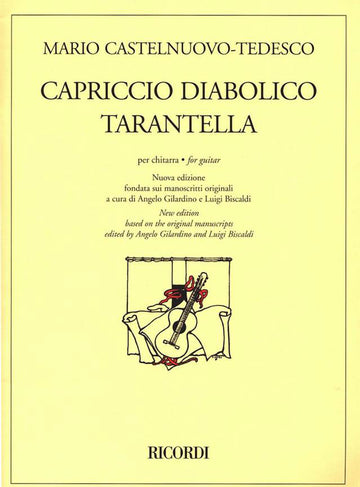 CASTELNUOVO TEDESCO - CAPRICCIO DIABOLICO / TARANTELLA - GUITARE