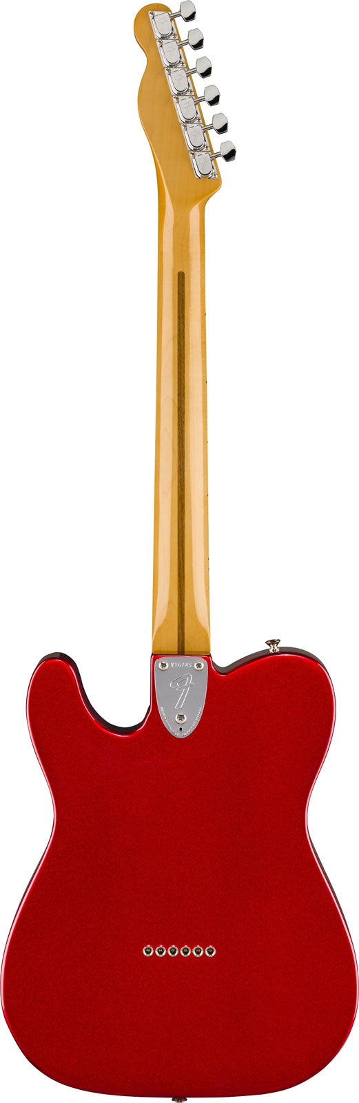 Telecaster American Vintage II 1972 Thinline MN Candy Apple Red