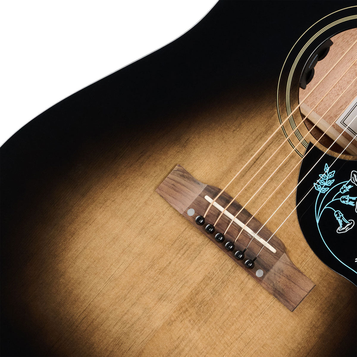 Hummingbird Signature Eric Church Dunkler Cobra Burst IBG