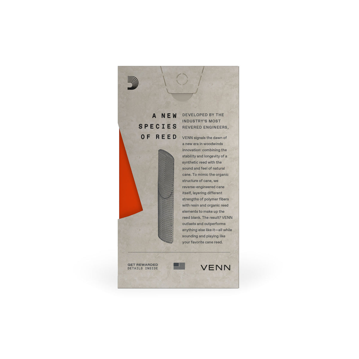 REED VENN ALTO SAX - SYNTHETIC 3,5