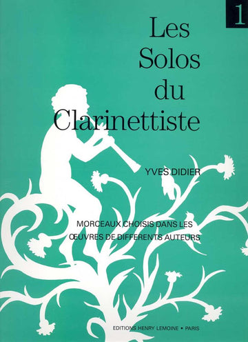 Didier Yves - Les Solos Du Clarinettiste Vol.1 - Clarinette