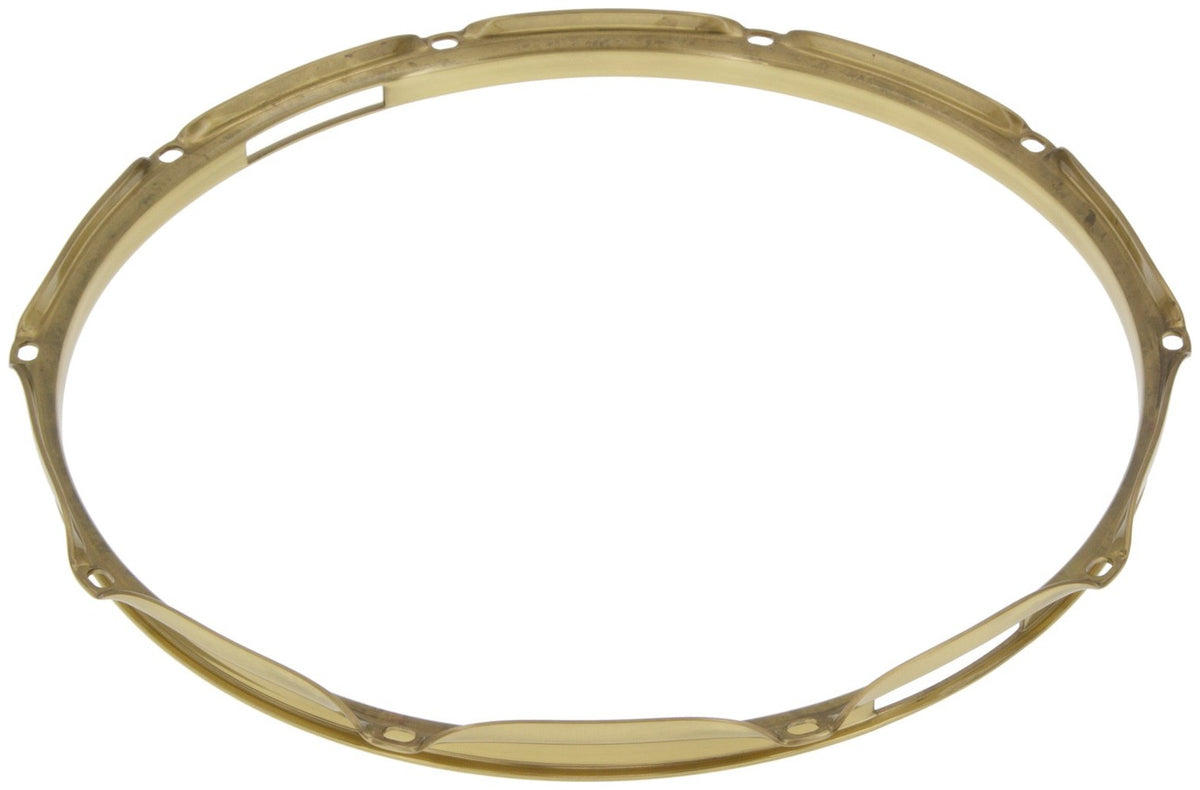 HB25-14-10SBR - 14" Spannreifen 10-Loch Snare Side Messing Super Triple Flange 2.5mm