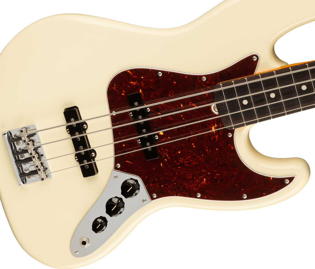 Jazz Bass American Professional II RW Olympisches Weiß