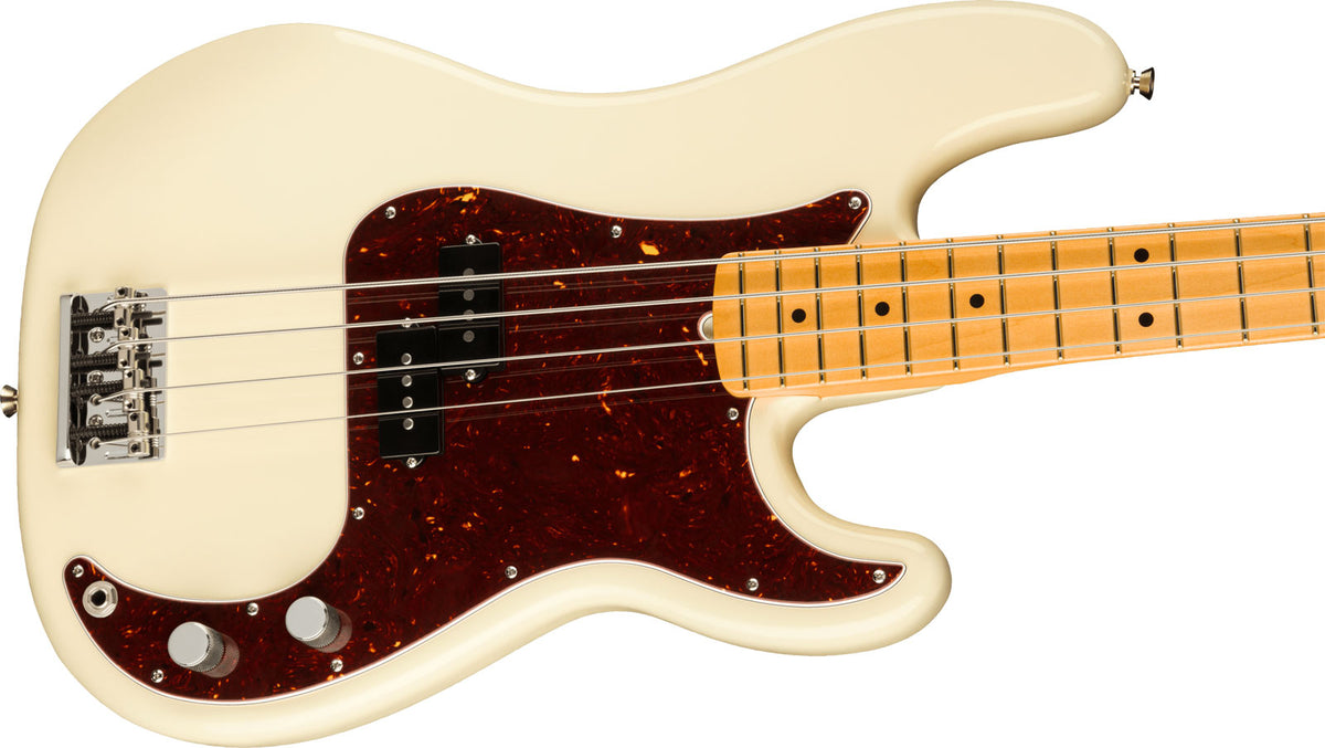 Precision Bass American Professional II Mn Olympic White