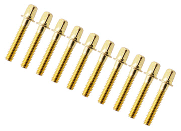 TRC-28-BR - 28MM GOLDFARBENE SPANNSCHRAUBEN - GEWINDE 7/32" (X10)