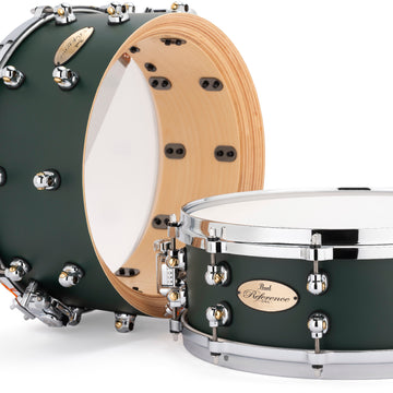Reference One Series 14"x5" 20ply Snaredrum Satin Racing Green