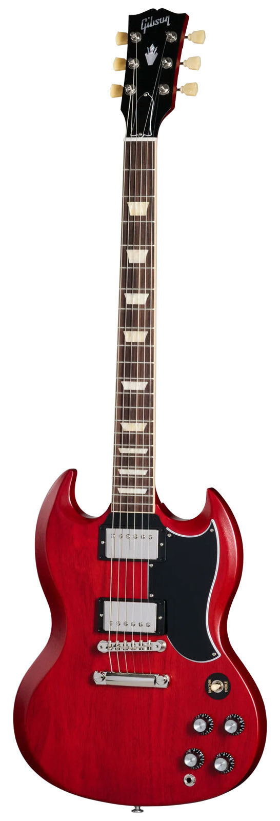 SG Standard '61 Faded, 57 Classic mit weniger Windungen Vintage Cherry Satin