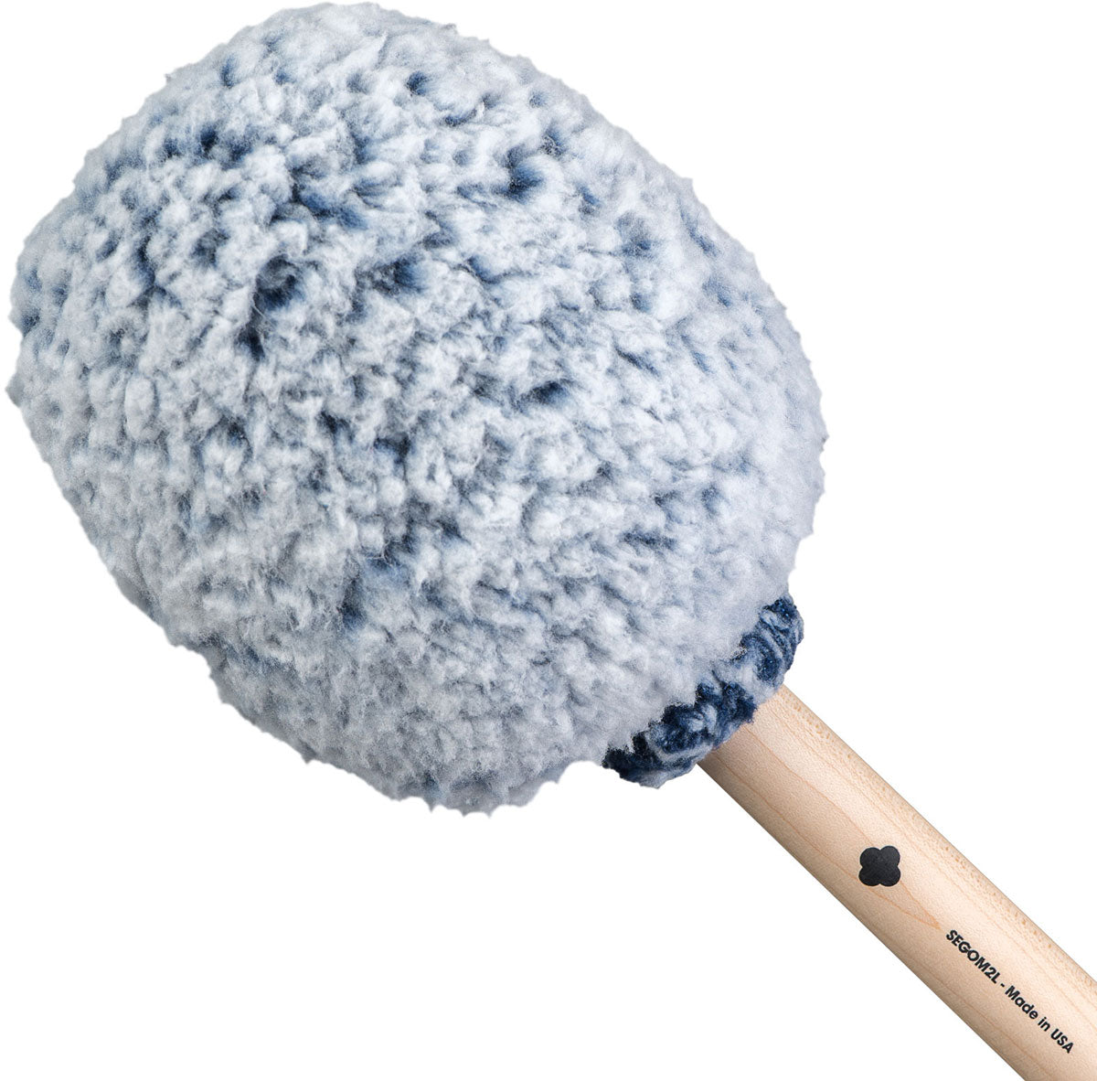 Gongschlägel Vikrampal Deep Earth - Groß, frostiges Blau