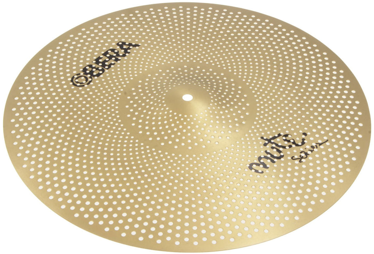 Mute 4x Silent Cymbals Set - 14" 16" 18" 20" - Brass Finish