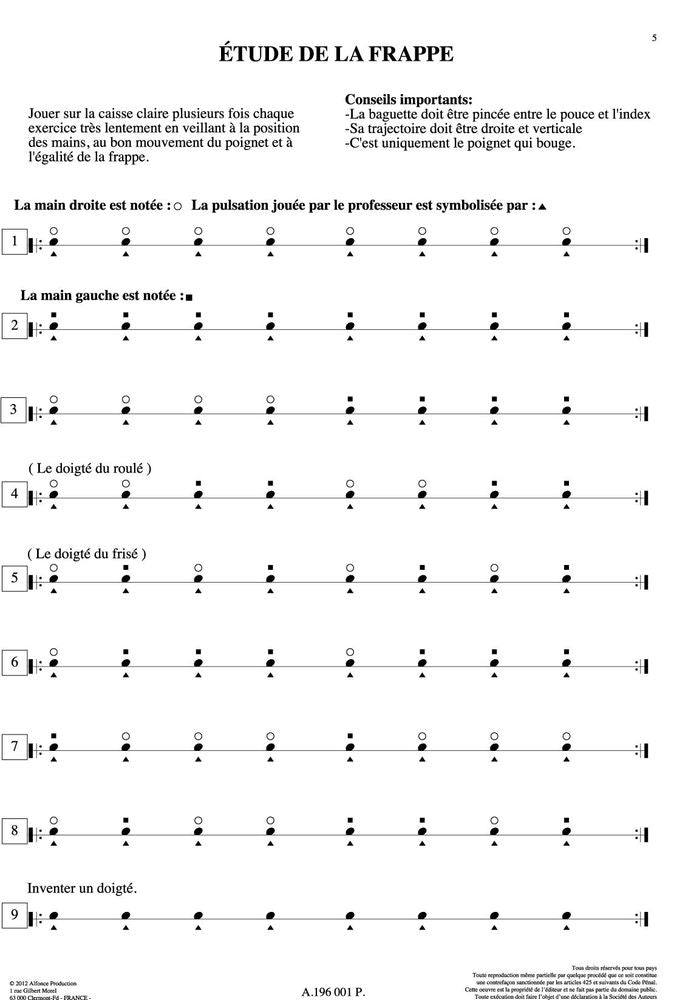 Percussion Schlagzeug - Vercken