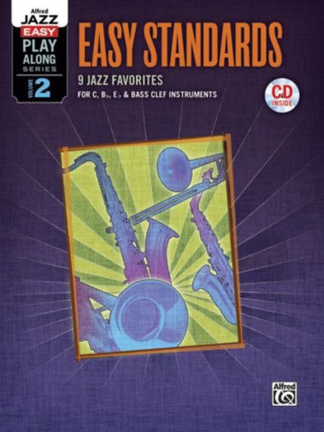 Alfred Jazz Easy Play-Along Series Vol.2 - Easy Standards + Cd - Tous Instruments