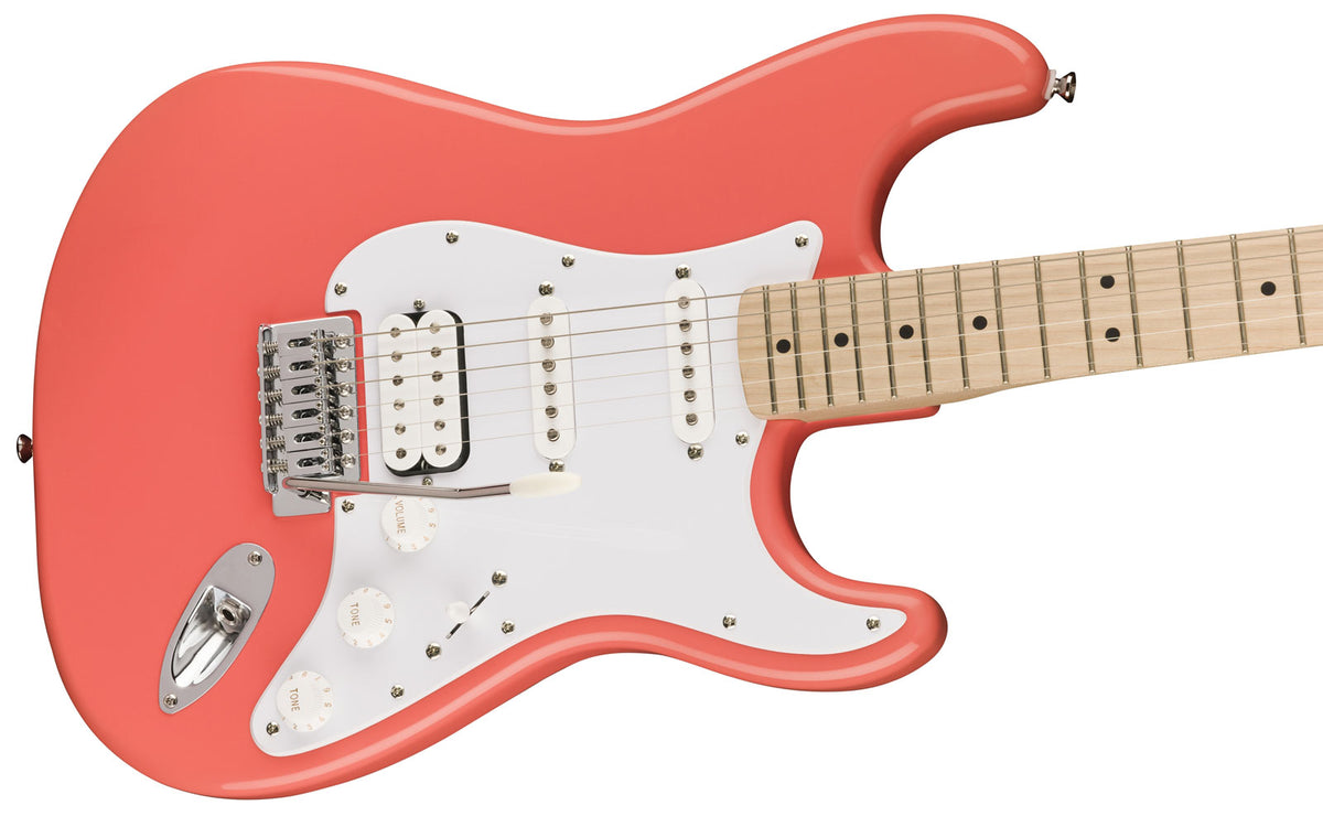Stratocaster HSS Sonic Mn Tahitianisches Korallenrot