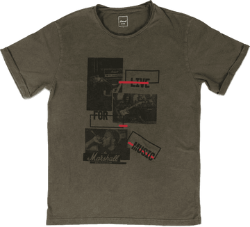 "XL" T-Shirt Marshall Live For Music