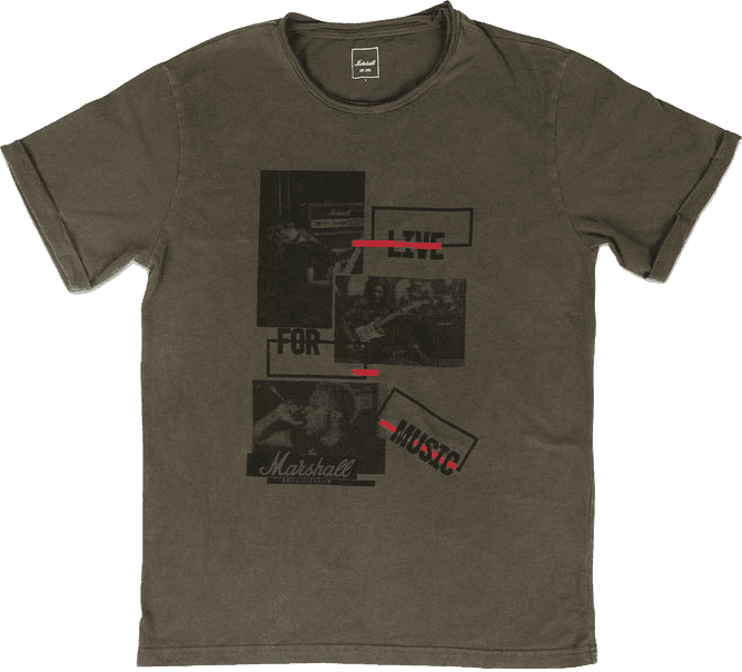 "XL" T-Shirt Marshall Live For Music