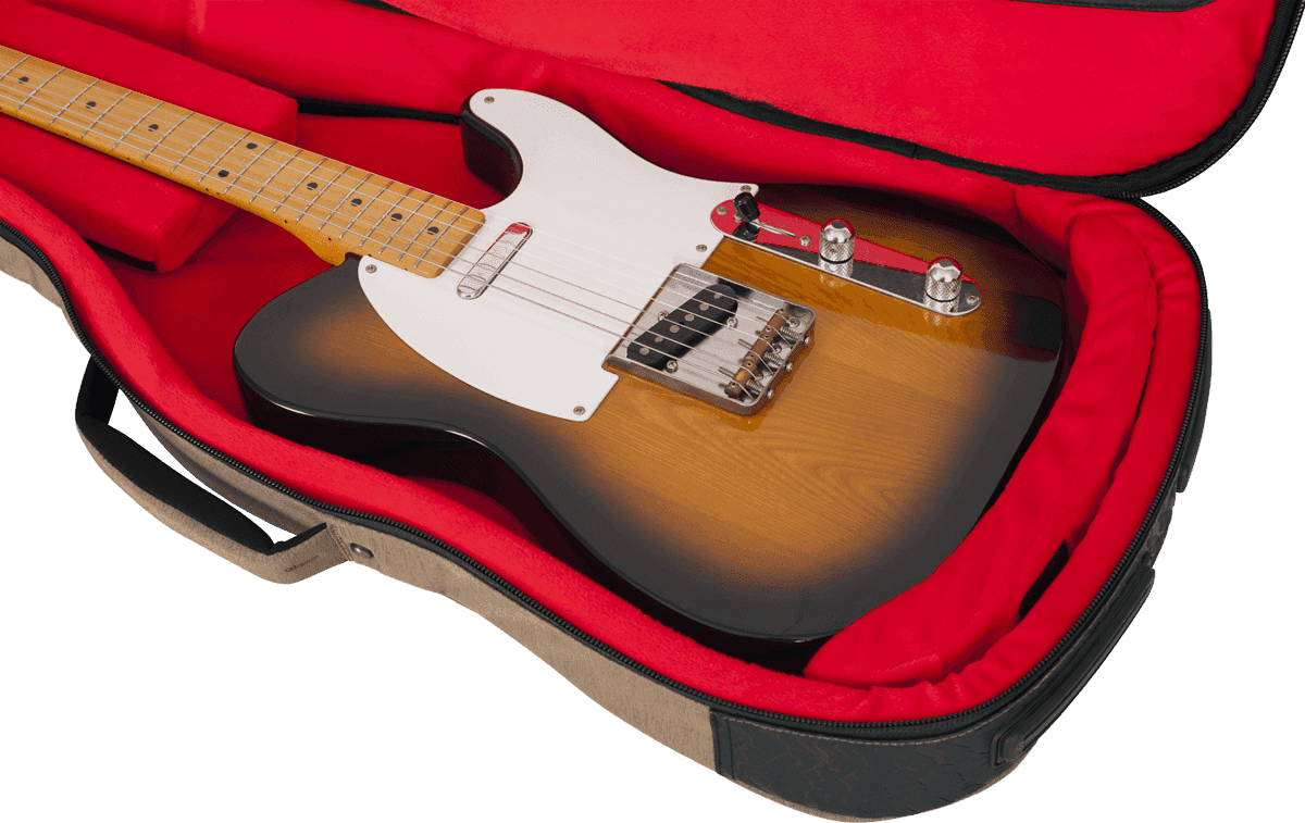 E-Gitarren-Gigbag Braun - Transit