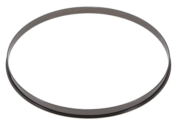 Sparedrum HSFL23-10BK - 10" SPANNREIFEN SCHWARZE EINFACHE FLANSCH 2.3MM