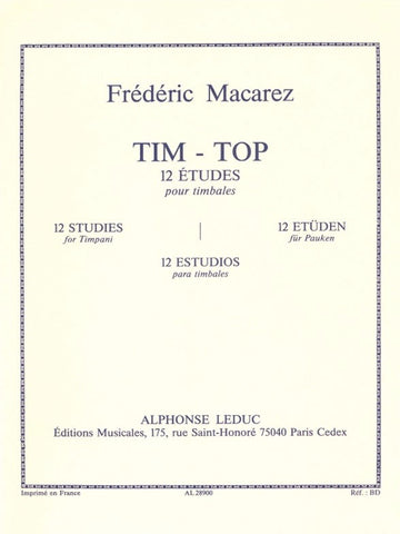 Tim-Top - 12 Etüden