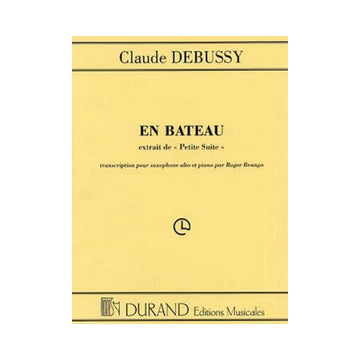 DEBUSSY - EN BATEAU - SAXOPHONE ET PIANO