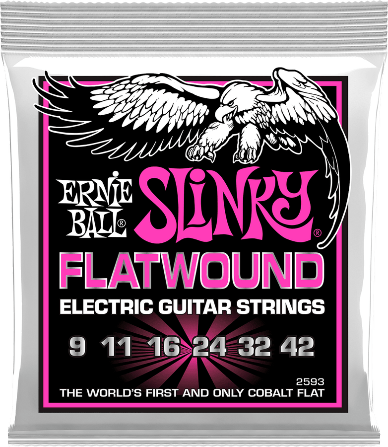 2593 FLATWOUND SUPER SLINKY FLATWOUND 09 - 42