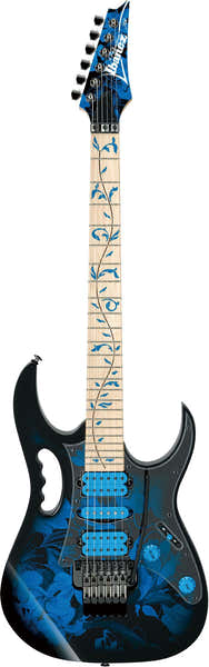 JEM77P-BFP Blaues Blumenmuster Signature Steve Vai Premium