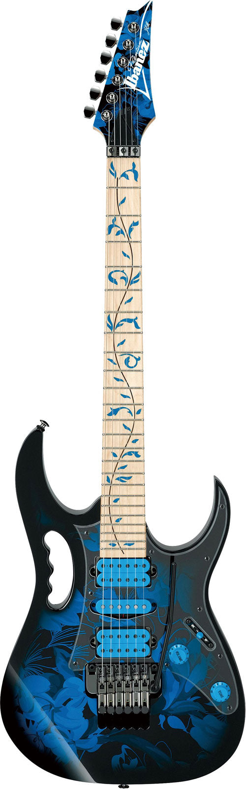 JEM77P-BFP Blaues Blumenmuster Signature Steve Vai Premium