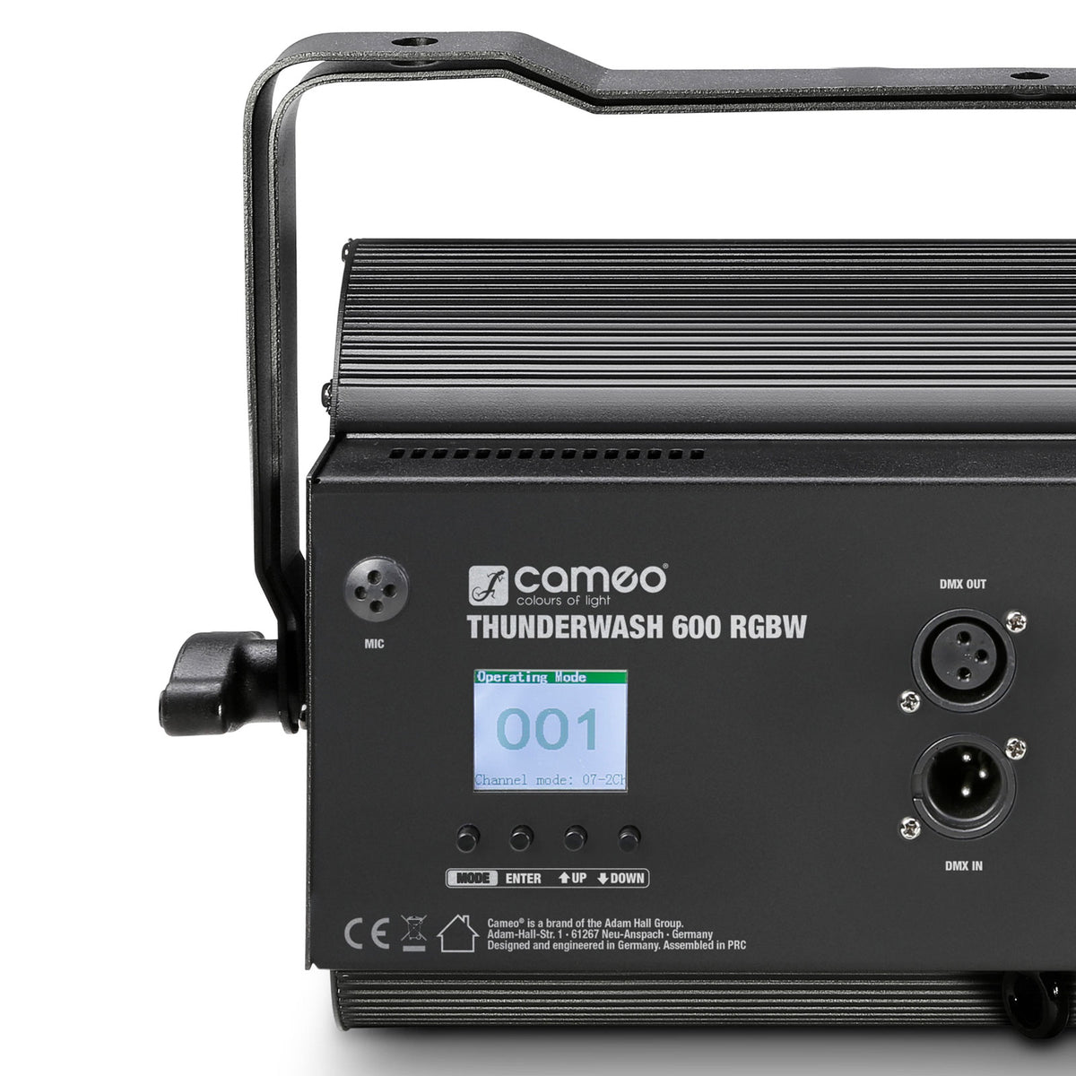 THUNDER WASH 600 RGBW - STROBOSKOPISCHES BLINDENDES UND WASCHLICHT 3 IN 1
