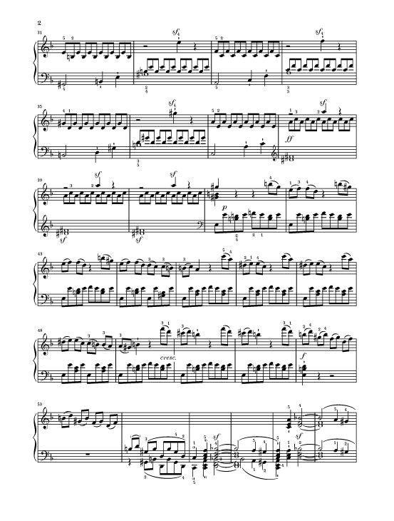 Beethoven L.V. - Piano Sonata No. 17 D Minor Op. 31,2 [Tempest]