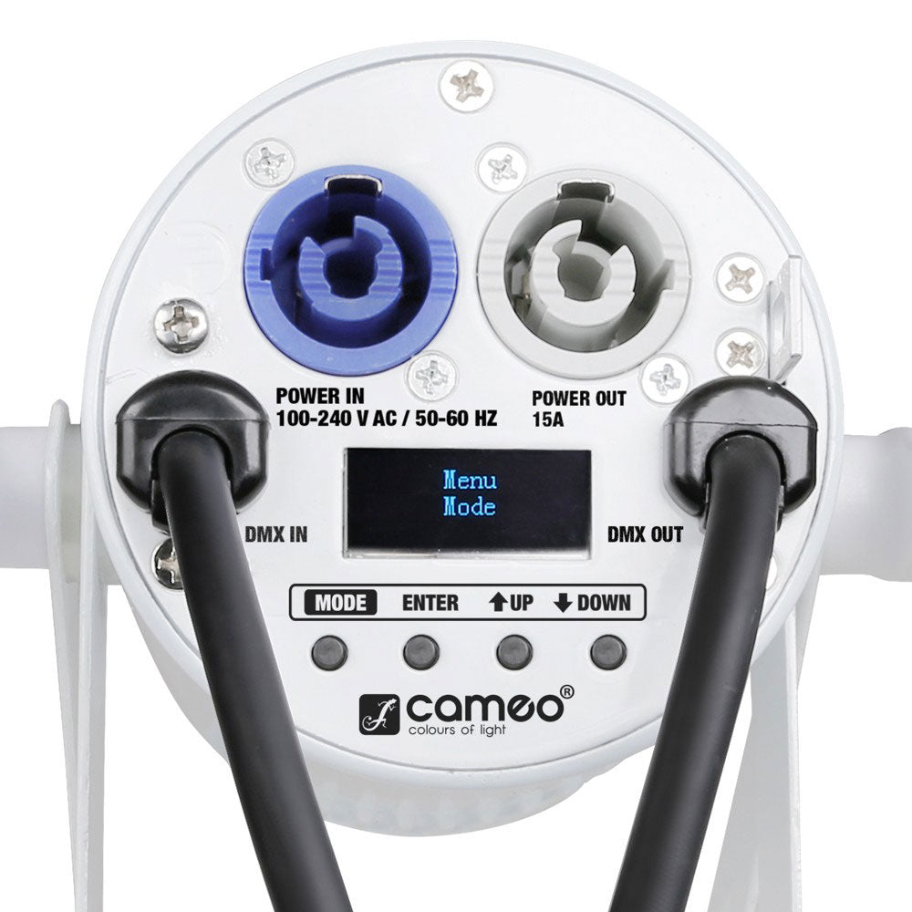 Q-SPOT 15 RGBW WH - SPOT KOMPAKTE LED RGBW 15 W WEISSE BOX